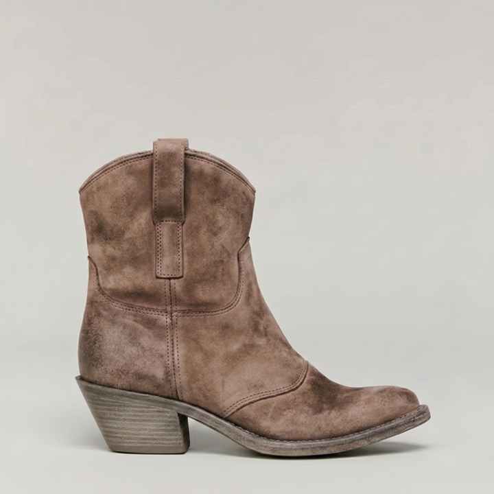 Stylowe Botki Damskie w Stylu Western