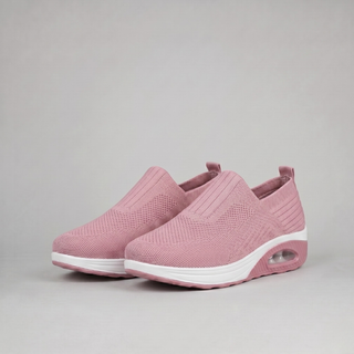 Wygodne Damskie Sneakersy Wsuwane na Platformie z Poduszką Powietrzną — Sportowe Buty Slip On bez Sznurowadeł | Sylnia Butik
