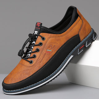 Stylowe buty męskie casual z wyrazistą grubą podeszwą