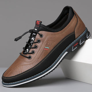 Stylowe buty męskie casual z wyrazistą grubą podeszwą