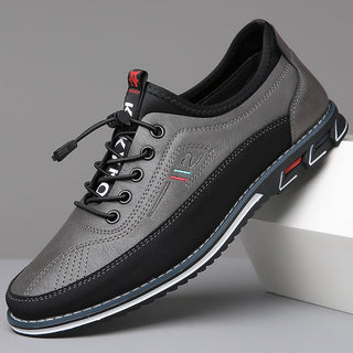Stylowe buty męskie casual z wyrazistą grubą podeszwą