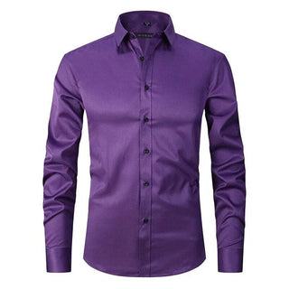 Ponadczasowa Koszula Męska z długim rękawem i czystą linią
