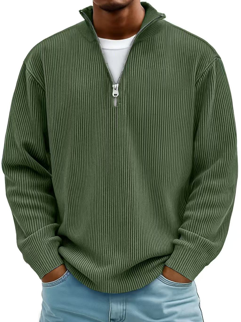 Wszechstronna bluza męska z zamkiem pod szyją